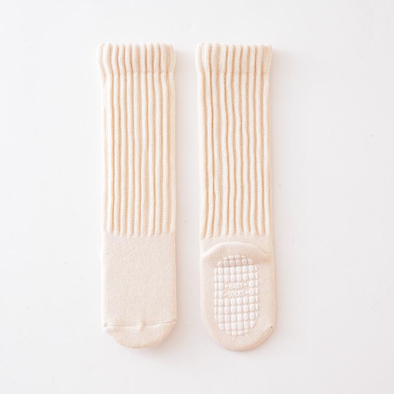 

25 Thickened Terry Baby Knee-High Socks - Autumn/Winter Cotton, Non-Slip L 2-4 years