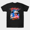 Men Black Print T-shirt The Bandit No-Cut Transfer Paper Print Cotton Tshirt