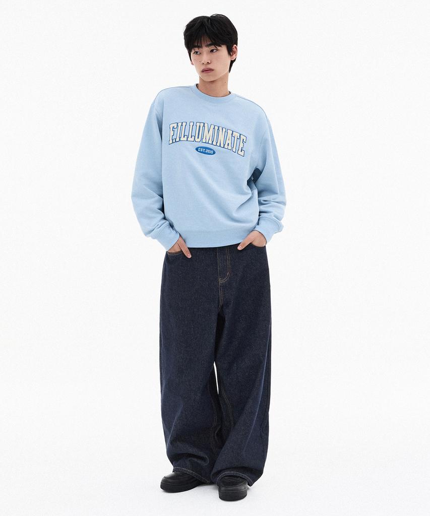 FILLUMINATE Oversized Arch Logo Sweatshirt - 3 Colors