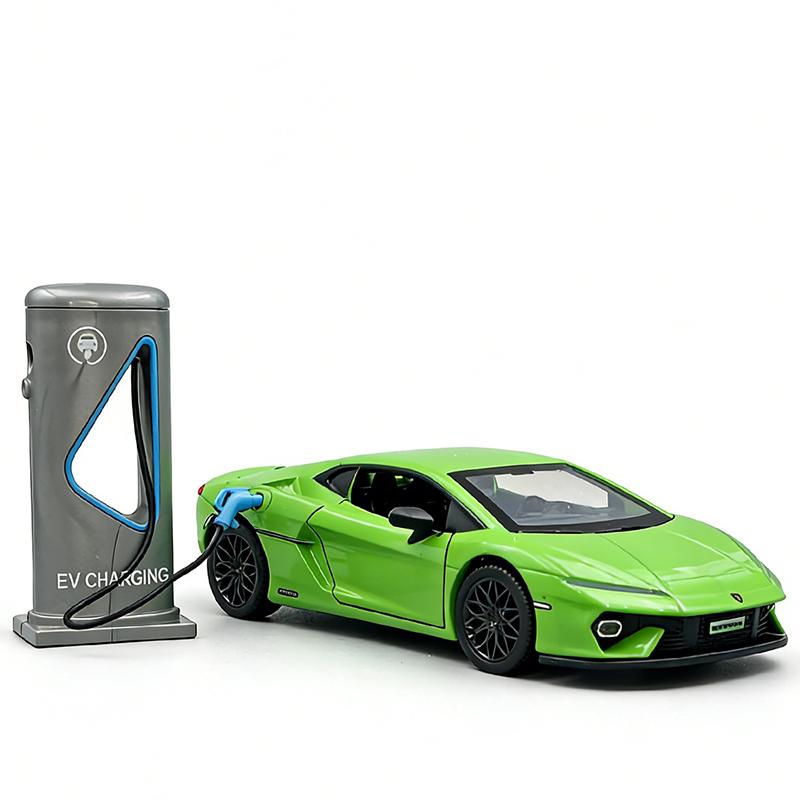 NEW 1/32 Lamborghini Temerario Supercar Alloy Model Car Toy Diecasts Metal Casting Sound and Light Car Toys for Children Vehicle