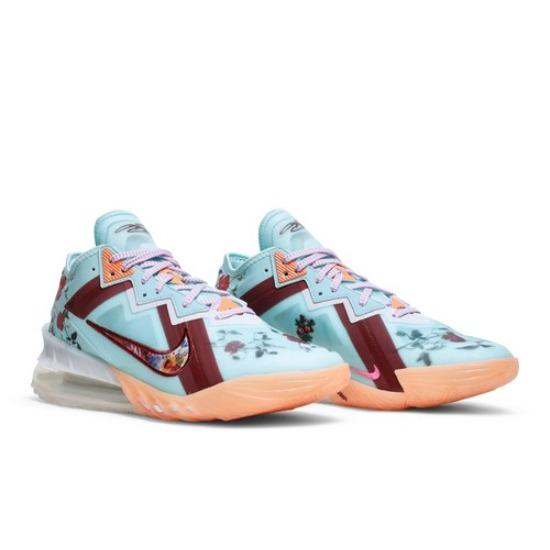 

Nike Mimi Plange x LeBron 18 Low Daughters CV7562-400 EU 43 синий/фиолетовый