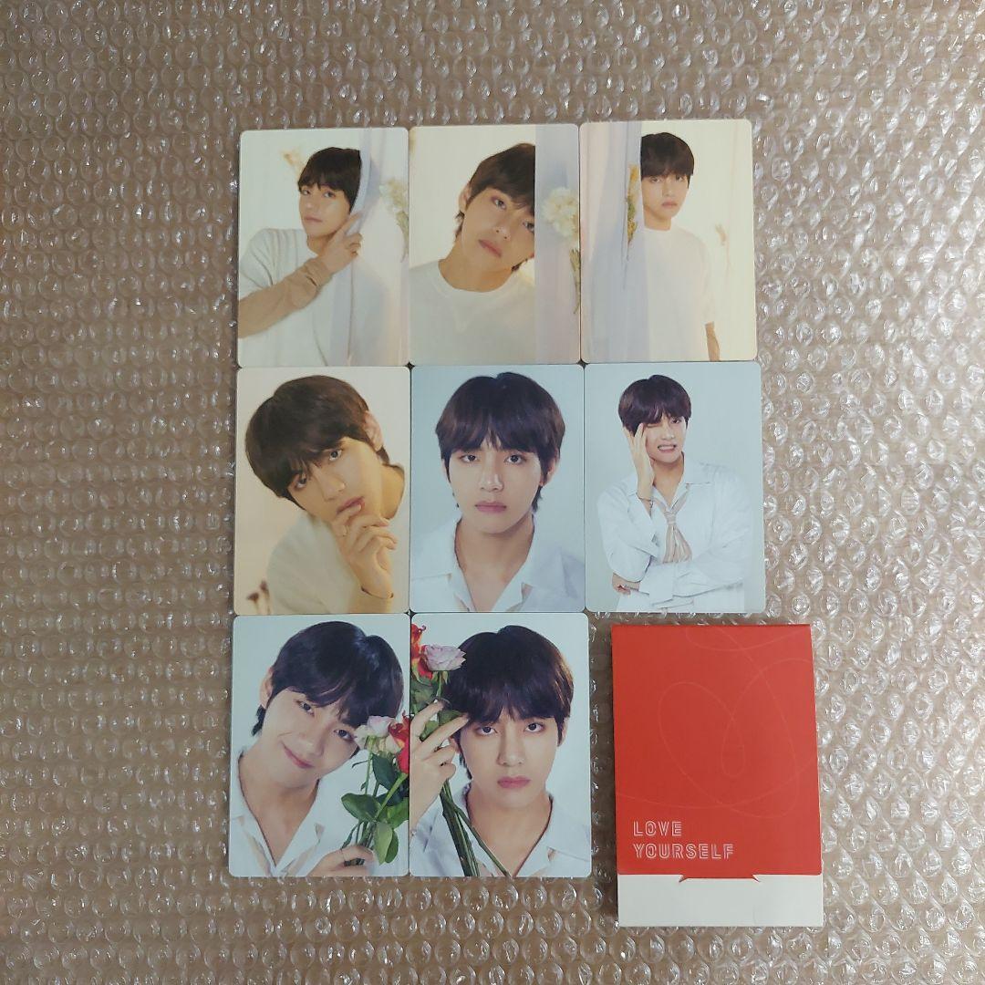 

[USED] BTS LOVE YOURSELF Korean Mini Photo Set Tae Official