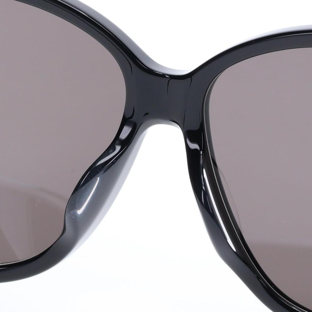 Balenciaga Sunglasses for Men and Asian UV Women, Fit, Protection, Black, BB0135SA-001 [Used]