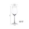 OLOEY Crystal Red Wine Stemware Set