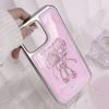 Zhitai Electroplated Silver Edge Drip Glue Case for iPhone 16/15/14 ProMax, Compatible with iPhone 13.