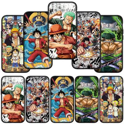 Coque de téléphone pour iPhone 17 15 16 Plus Xiaomi Poco X7 X6 F8 F7 M8 C85 C75 Redmi Note 14 12 11 13 Pro Max A4 14C 13C 15C Zoro Mignonne Une Luffy Pièces Sanji