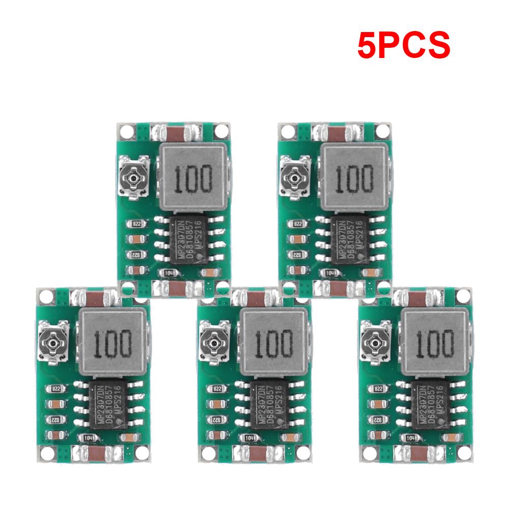 1-50PCS Mini360 RC Airplane Module Mini 360 DC Buck Converter 2A Step Down Module 4.75V-23V to 1V-17V 17x11x4mm LM2596