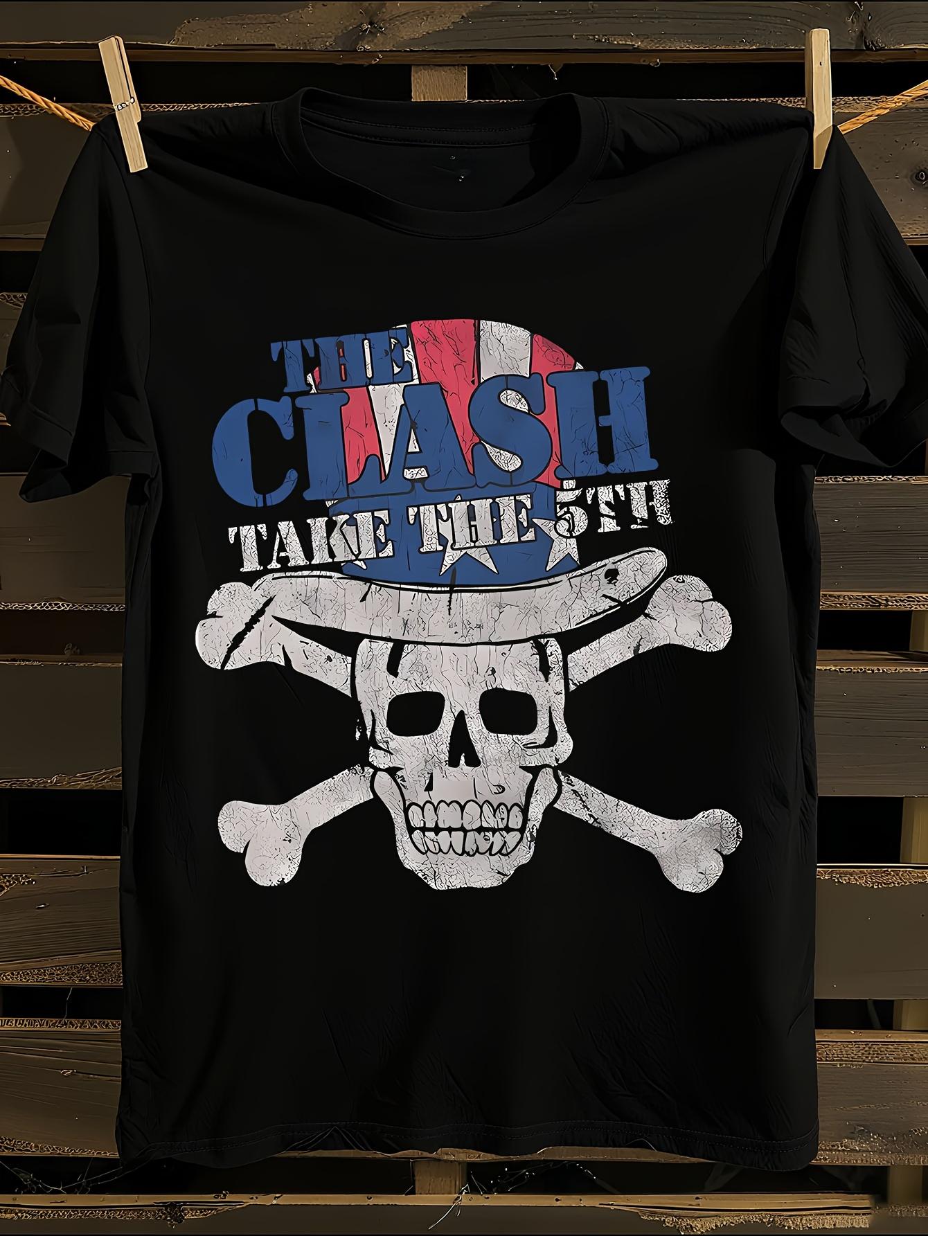 The Clash Vintage Tshirt Vintage Punk Graphic Tshirt XXXXL