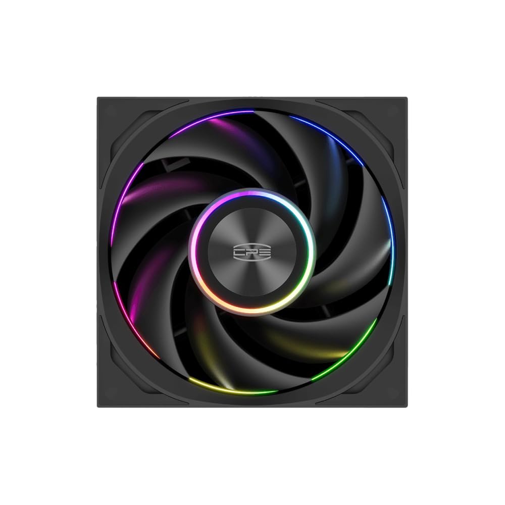 CPS High-End ARGB Fan [F7X120 ARGB BK] [Authorized Distributor in Japan]