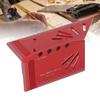 3D Multi Angle Measuring Ruler Imperial Scale 30 45 60 90 Degree Scribing Ruler Woodworking Square P