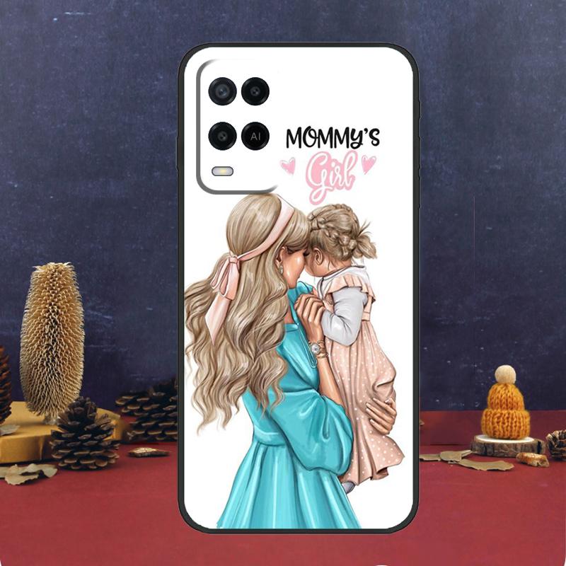 Fashion Super Mom Case For Oppo A16 A76 A96 A17 A57 A40 A60 A80 A98 A58 A78 A18 A38 A54 A74 A94 A15 A5 A6 Pro