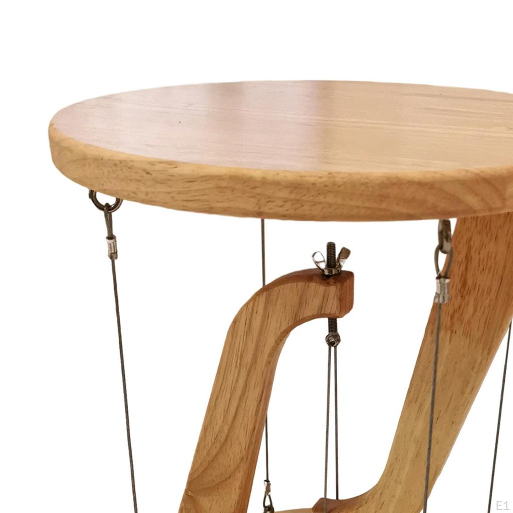 Modern Tensegrity Structure Floating Table Speaker Stand for Home Office Decor