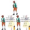Bavarian Beer Festival Costume Set With Suspenders For Adult Men Party Performance