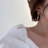 Korean Dongdaemun Retro Freshwater Pearl Dangle & Stud Earrings for Women