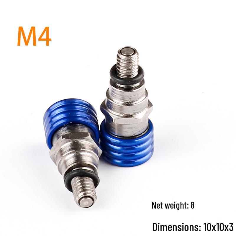 M4/M5 Front Shock Absorber Bleeder Screw for KTM, Honda CRF, Kawasaki KX, Suzuki, Yamaha Off-Road Modifications