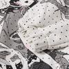 American Retro Polka Dot Print Hoodie Loose Fit Casual Sweatshirt Teens