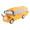 Bus, with Sounds and Lights Pull Back Door Toy Collectable Vehicles Key Bus for Boys