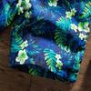 Summer Trunks Colorful Feather Print Elastic Waist Loose Beach Shorts for Swimming