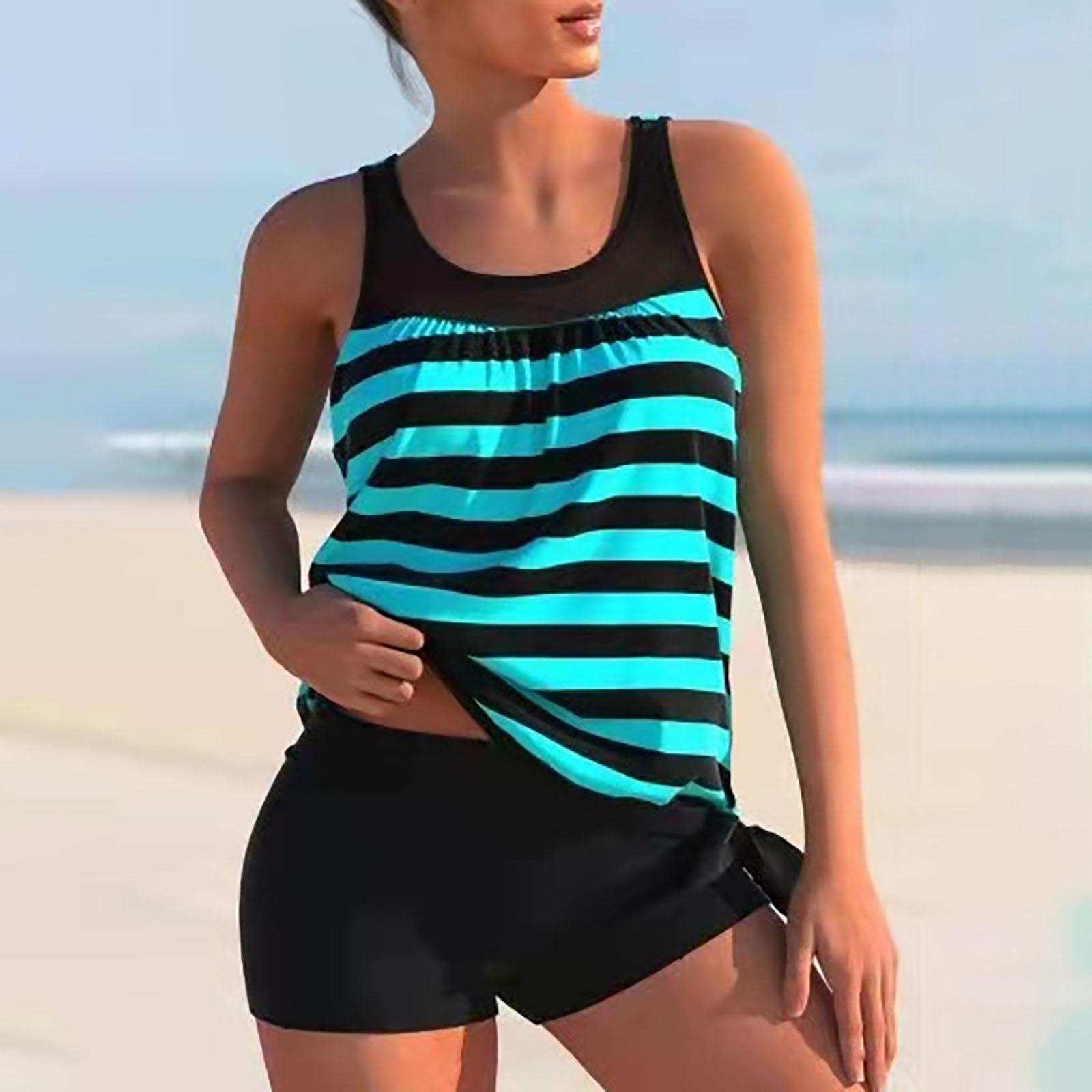 

Женское сексуальное модное бикини с подушечками на груди без стального бюстгальтера, купальник M зелёный