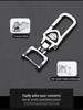 Brilliance Car Key Cover: Compatible with Zhonghua V3, V7, H530, H330, V5 - Protective Key Bag with Buckle.