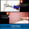 East Tour Multifunctional Edge Banding Hole Punch Woodworking Tool with Screw Hole Cover Pliers