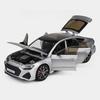 MyCar 1:24 Scale Diecast Metal RS7 Model Car - Silver Collectible Figurine