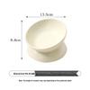 Ergonomic Slanted Pet Bowl for Cats & Dogs