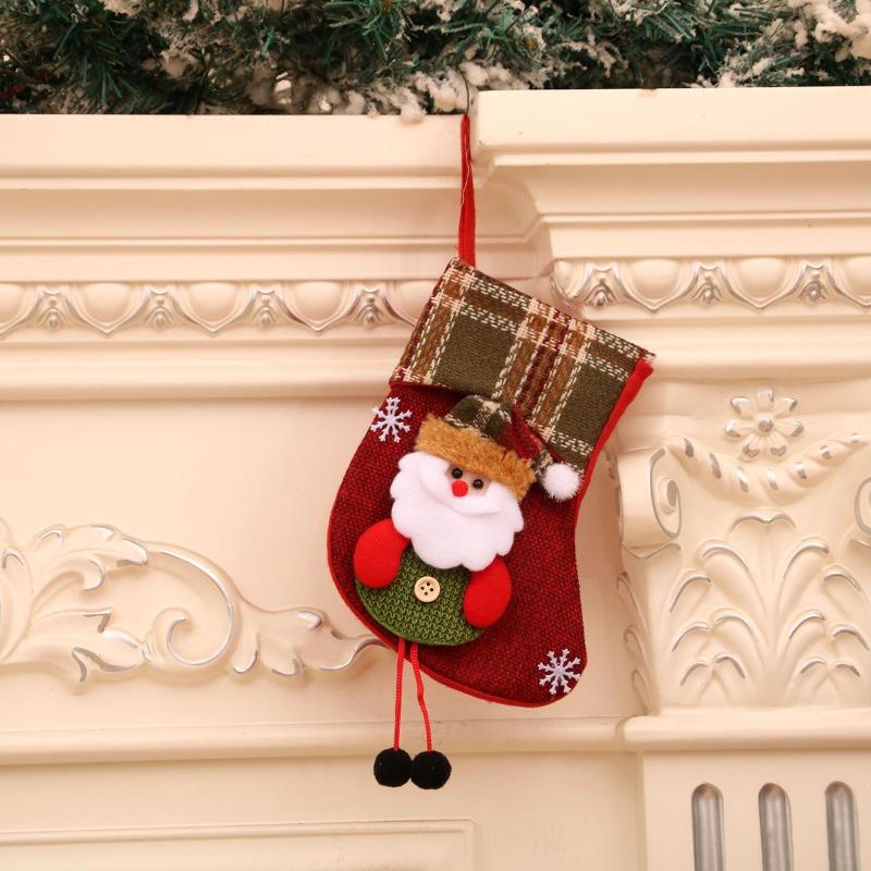 Christmas Decorations, Christmas Sock Hangers, Christmas Sock Gift Bag Hangers, Gift Bag Sock Hangers