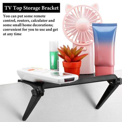 Rack TV Monitor Organizer Screen Top Storage Shelf Holder Practical Home Storage Computer Office Multi-functional Organizer