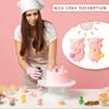 19 Pcs Miniature PVC Pig Figurines Toys Figure Animal Toys Set