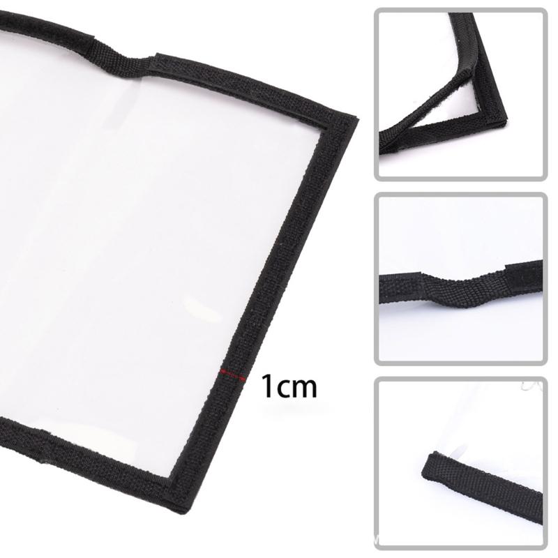 Fishing Hook Cover Bag Portable PVC Baits Fishing Tackle Storage Bag Transparent Lure Bag Fishing Hook Protective Wraps