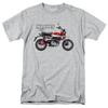 Honda Men and Women Tshirt Summer Monkey 125 19 Red Racing Motorcycle Riding Offroad Enthusiasts Shortsleeved Retro Top