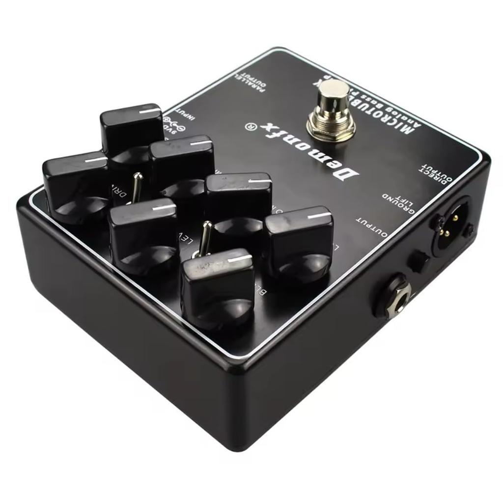 Demonfx MICROTUBES A7K Darkglass Electronics Microtubes B7K Tone Style Microtubes Bass Preamp Overdrive Distortion Bass Effects Pedal / (Darkglass