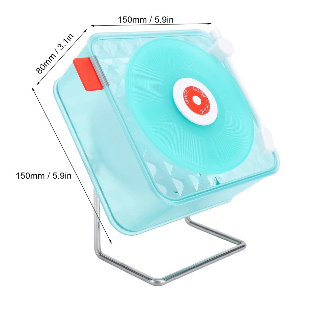 BT Vintage Lautsprecher Rauschen Drahtloser Stereo-Lautsprecher mit Umgebungsnachtlicht für Schlafzimmer Wohnzimmer