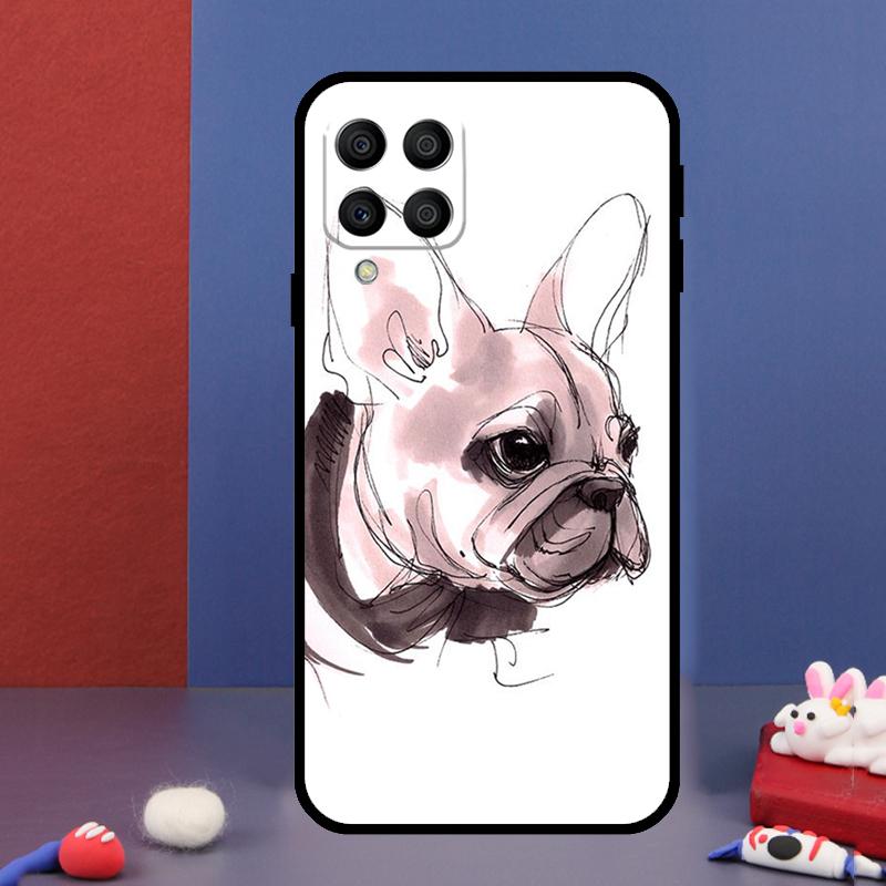 Cute French Bulldog For Samsung Galaxy M33 M13 M23 M53 M15 M55 M31 M51 M14 M34 M54 M20 M30s M32 M52 Phone Case