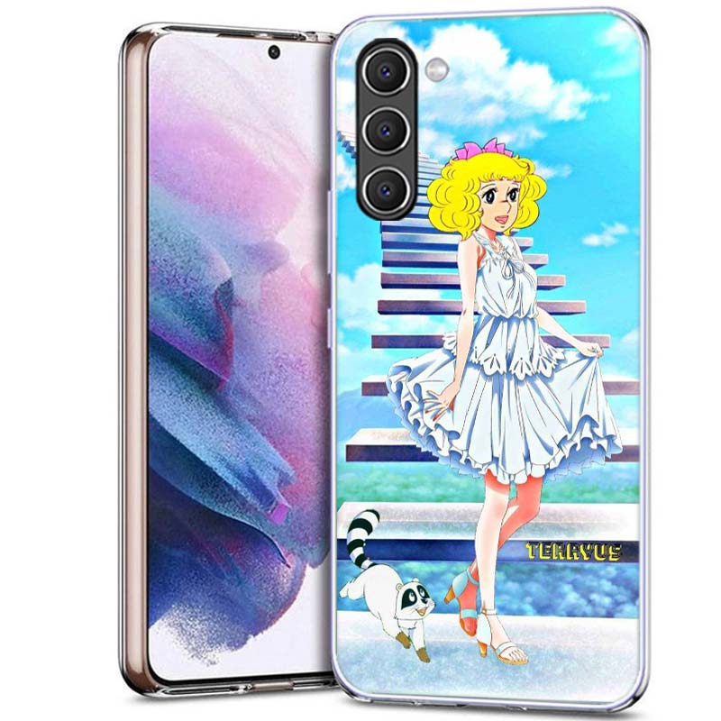Candy Candy 90s Anime Phone Case for Samsung A54 A14 A24 A34 A17 A37 A57 A55 A35 A25 A15 A13 A23 A33 A53 A07 A05S A04S A03 A73 G