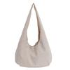 Candy Color Casual Tote Bag Large Capacity Japanese Style Shoulder Bag Nylon Shoulder Bag  Unisex