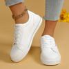 Modne Małe Białe Buty Damskie Nowa Wiosenna Wersja Sznurowane Casualowe Buty Damskie Wygodne Antypoślizgowe Płaskie Damskie Sneakersy Zapatillas