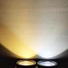 2x100W COB LED blinder światło Zimna biel i Ciepła biel scena show dj wesele klub bar impreza światło dmx Oświetlenie sceniczne wydarzenie show