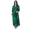2024 Women's European & American V-Neck Bohemian Slimming Long Dress