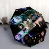 1pc Harry Potter Hogwarts Castle Characters Umbrella with Plastic Handle,Cartoon Pattern,Suitable for All Seasons Multi-functional Umbrella325