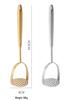 304 Stainless Steel Multifunctional Potato and Pumpkin Masher for Baby Food