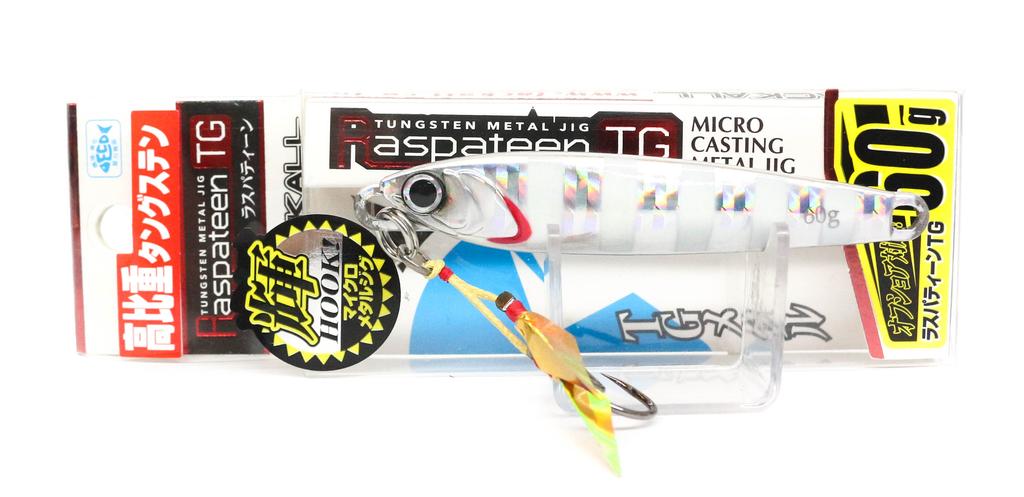Jackall Metal Jig Raspateen TG Tungsten 60 grams Glow Stripe (9937)