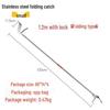Telescopic Stainless Steel Fish, Shrimp, and Eel Catcher Hook