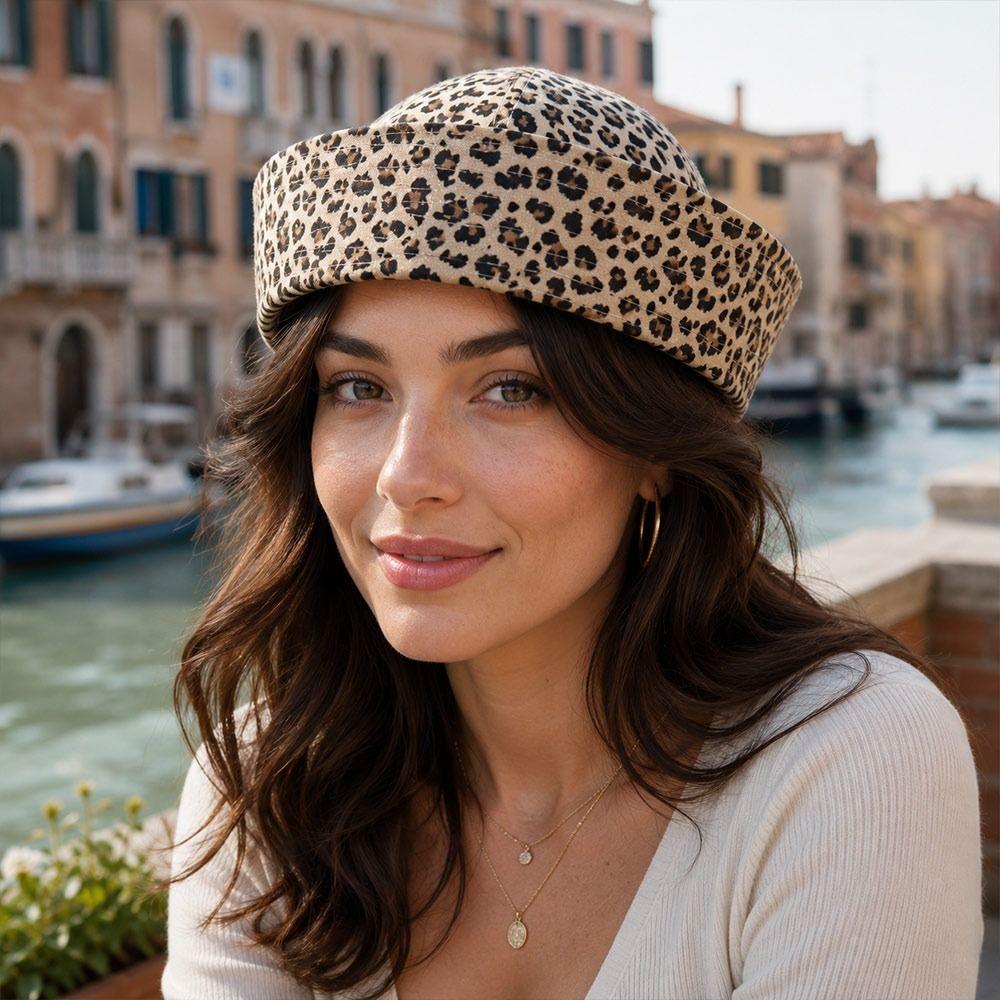 Stripe Sailor Hat Summer Stage Performance Hat Fashion Cosplay Hat for Women