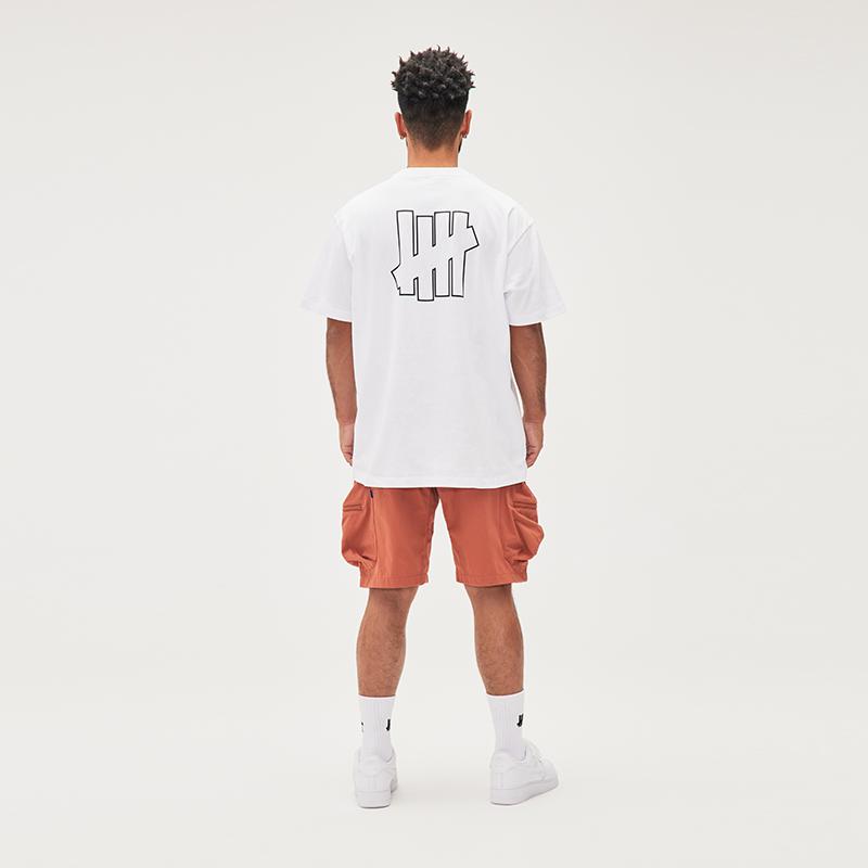 Undefeated T-Shirts Unisex Crew Neck Moderate Straight Fit UE32GSS02M