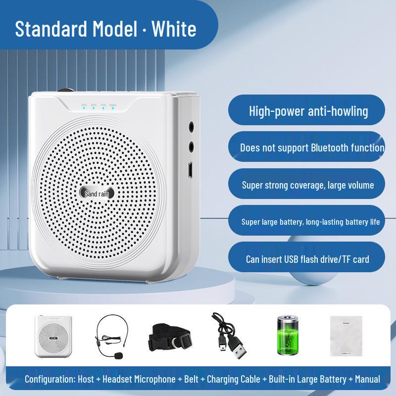 

Bee Speaker: Teacher-Friendly Wireless Lavalier Mic & Amplifier for Lectures and Tours