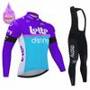 2026 Lotto Zimní cyklistický dres Set Ropa Ciclismo Termální fleece Bicicleta Oblečení MTB Cyklistický závodní dres Oblečení na silniční kolo