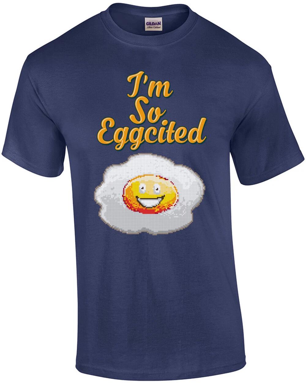 I m So Eggcited Retro Cute T-Shirt S