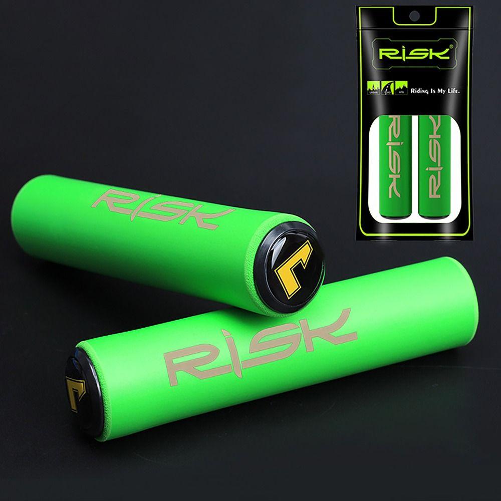 2PCS Anti-slip Cycling Bike Grips Silicone Mountain Bike Handlebar Cover  Bike Accessory
